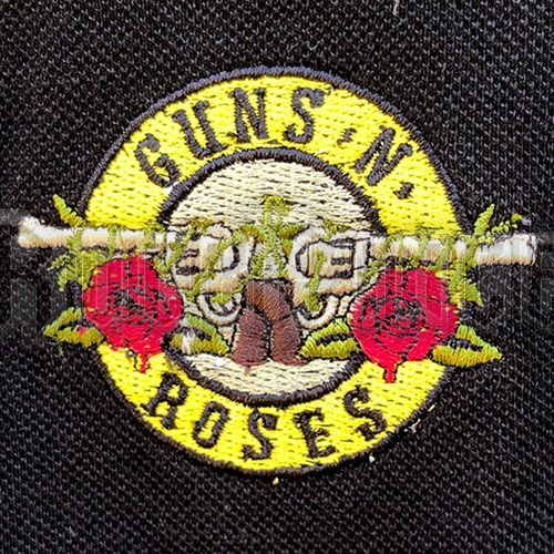 Guns N' Roses - Classic Logo - unisex galléros póló - GNRPS01MB