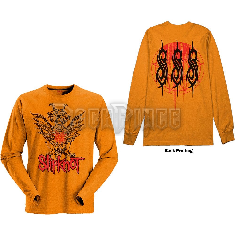 Slipknot - Winged Devil - unisex hosszú ujjú póló - SKLST67MO