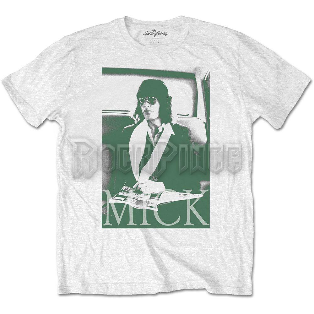 The Rolling Stones - Mick Photo Version 1 - unisex póló - RSTS120MW