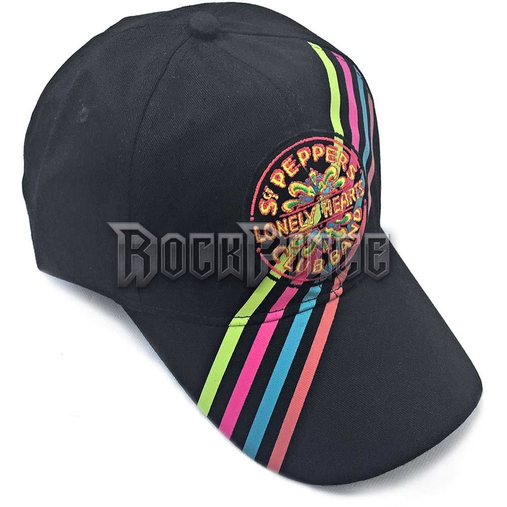 The Beatles - Sgt Pepper Stripes - baseball sapka - BEATBBCAP02B