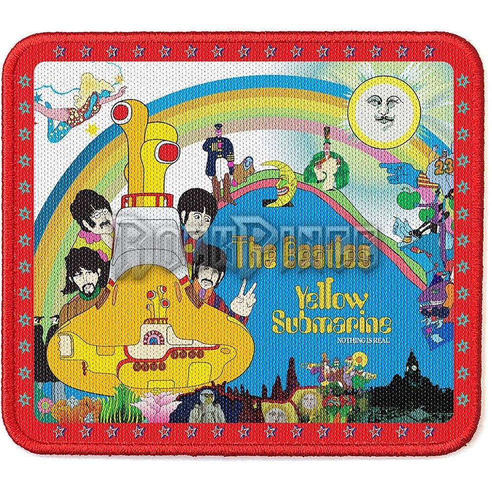 The Beatles - Yellow Submarine Stars Border - kisfelvarró - YSPAT18