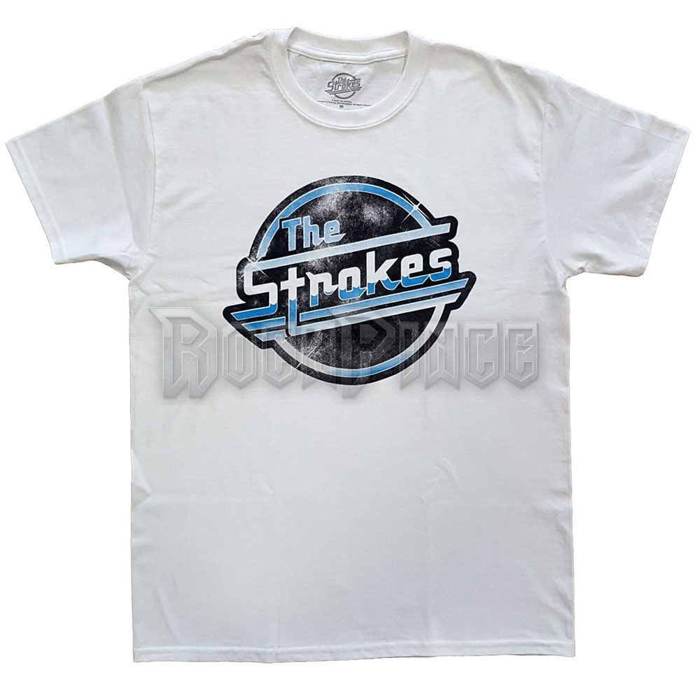 The Strokes - Distressed OG Magna - unisex póló - STROKTS02MW