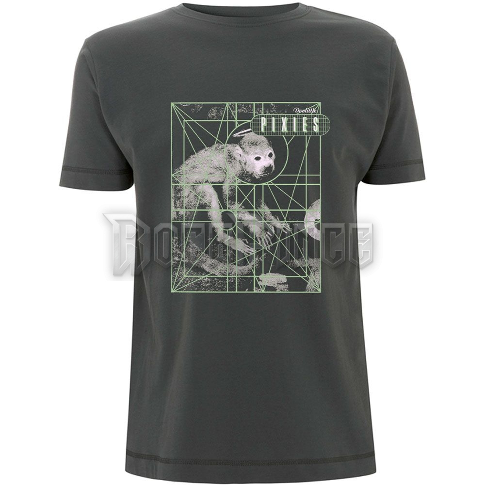 Pixies - Monkey Grid - unisex póló - PIXTS03MC / PHDPIXTSCHMON