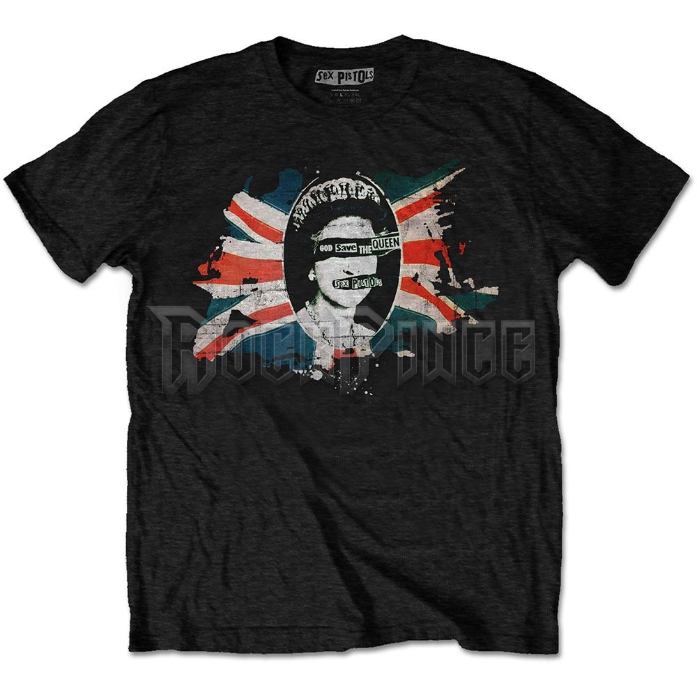 The Sex Pistols - God Save The Queen - unisex póló - SPTS11MB