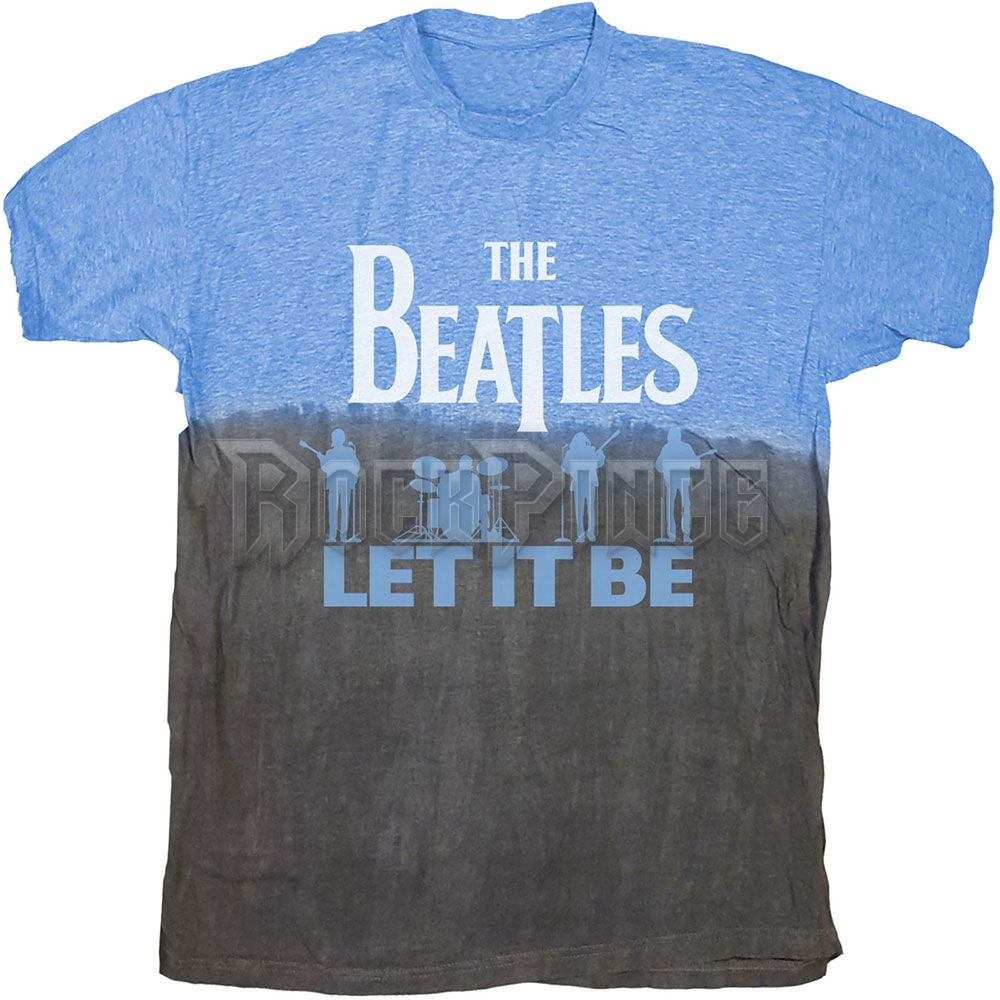 THE BEATLES - LET IT BE SPLIT - unisex póló - BEATTEE416MDD