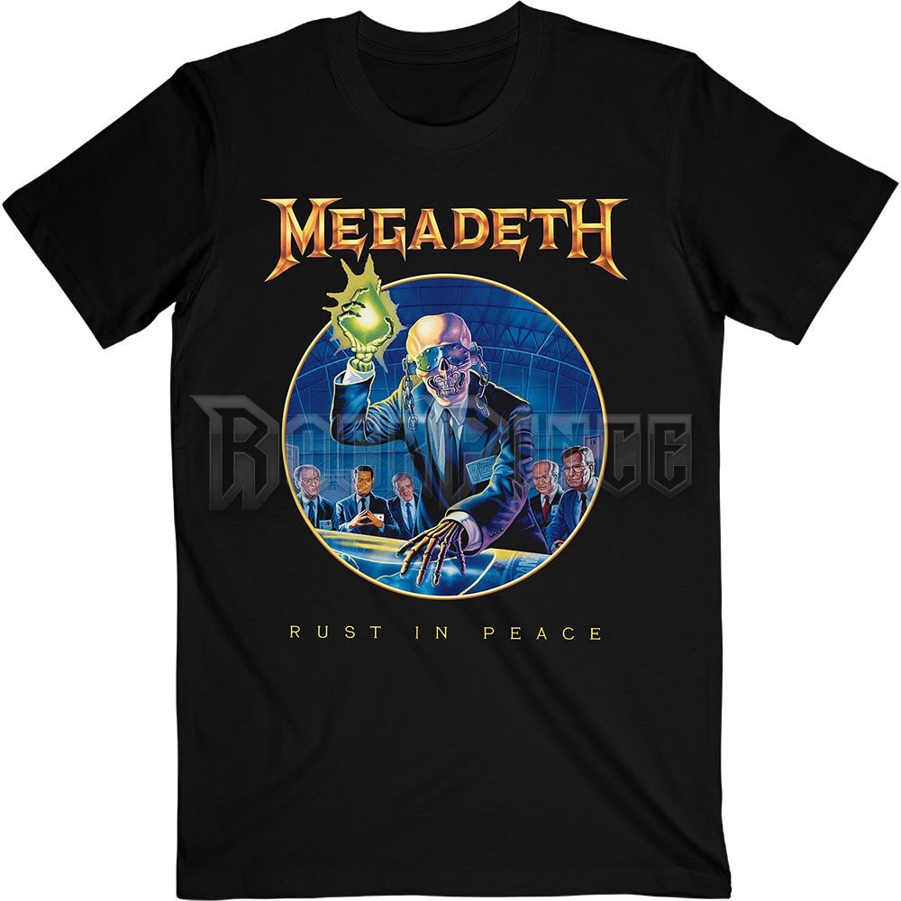 MEGADETH - RIP ANNIVERSARY - unisex póló - MEGATS15MB