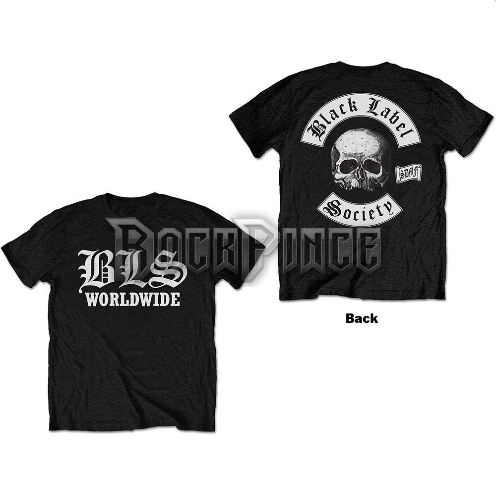 BLACK LABEL SOCIETY - WORLDWIDE - unisex póló - BLSTS02MB