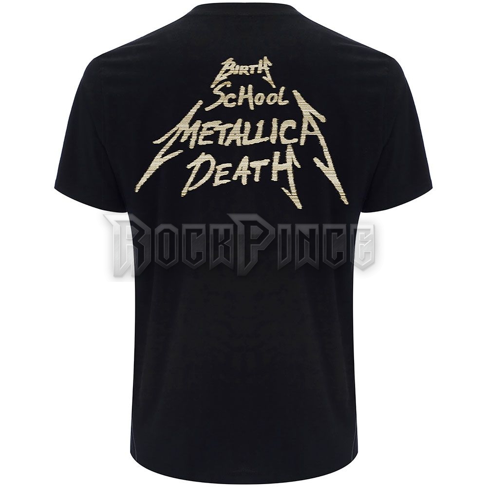 METALLICA - BIRTH DEATH CROSSED ARMS - unisex póló - METTS46MB / PHDMTLTSBBIR