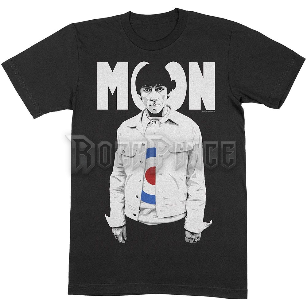 KEITH MOON - MOON TARGET - unisex póló - KMTS01MB