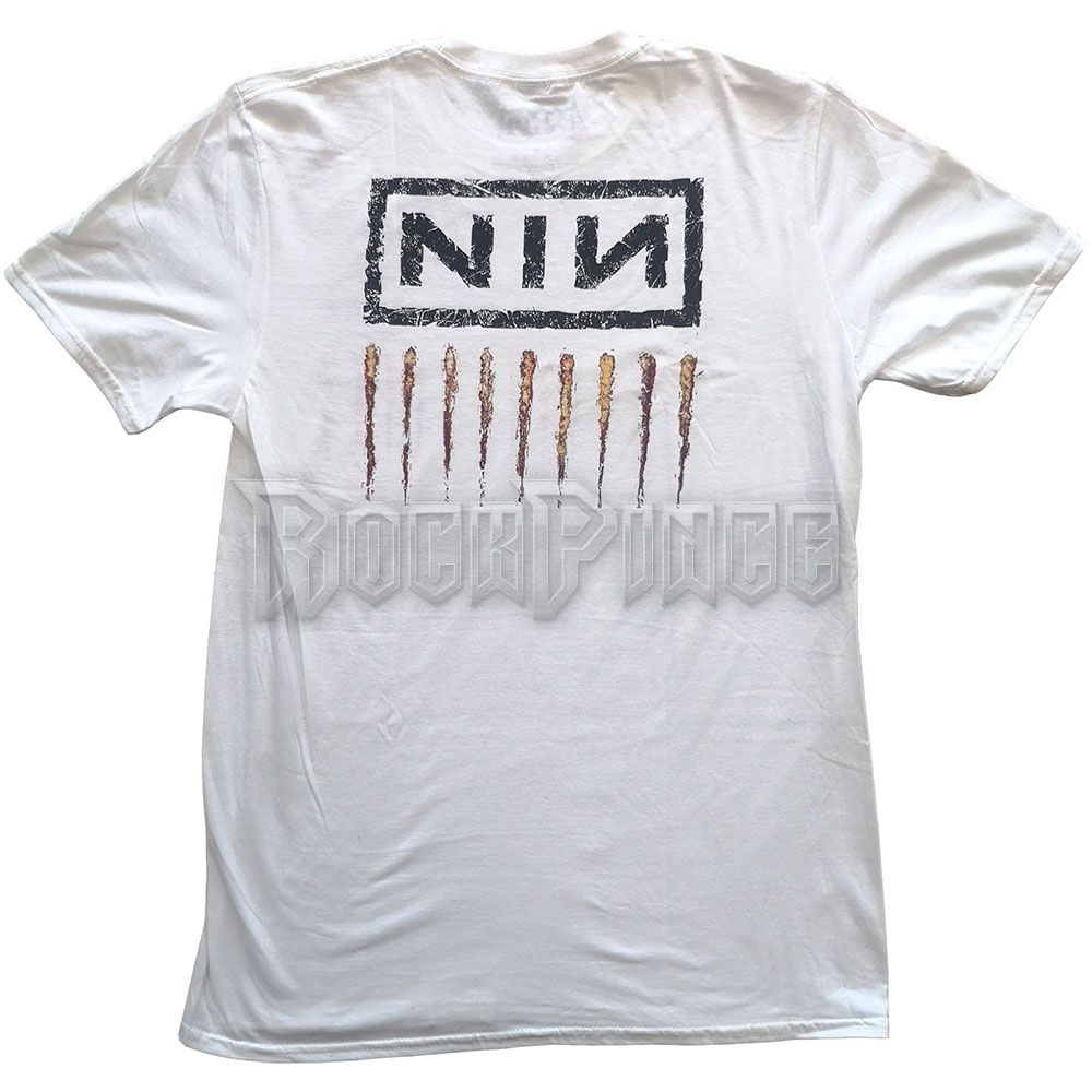 NINE INCH NAILS - DOWNWARD SPIRAL - unisex póló - NINTS04MW