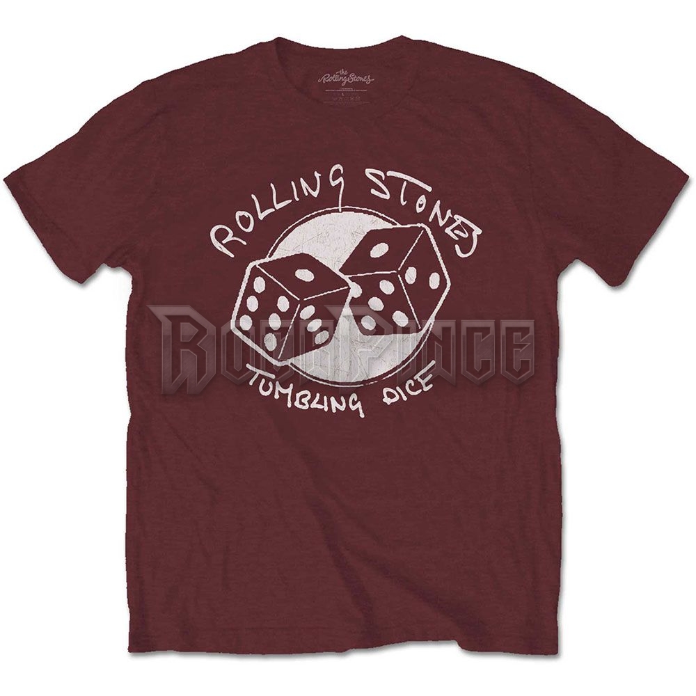 THE ROLLING STONES - TUMBLING DICE - unisex póló - RSTS147MM