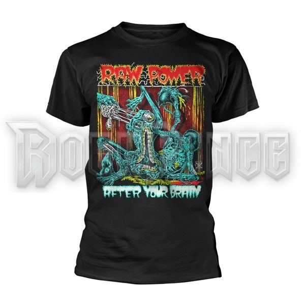 RAW POWER - AFTER YOUR BRAIN - Unisex póló - PH12679