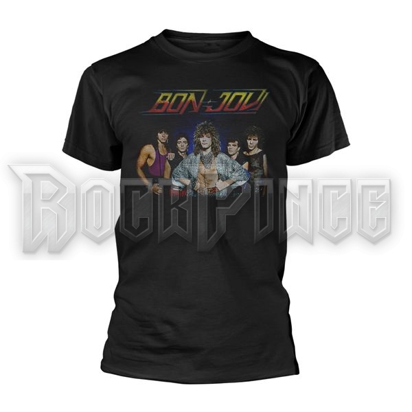 BON JOVI - TOUR '84 - Unisex póló - RTBON0003