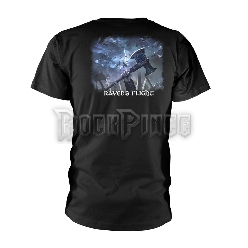 AMON AMARTH - RAVEN'S FLIGHT (BLACK) - Unisex póló - PH12109