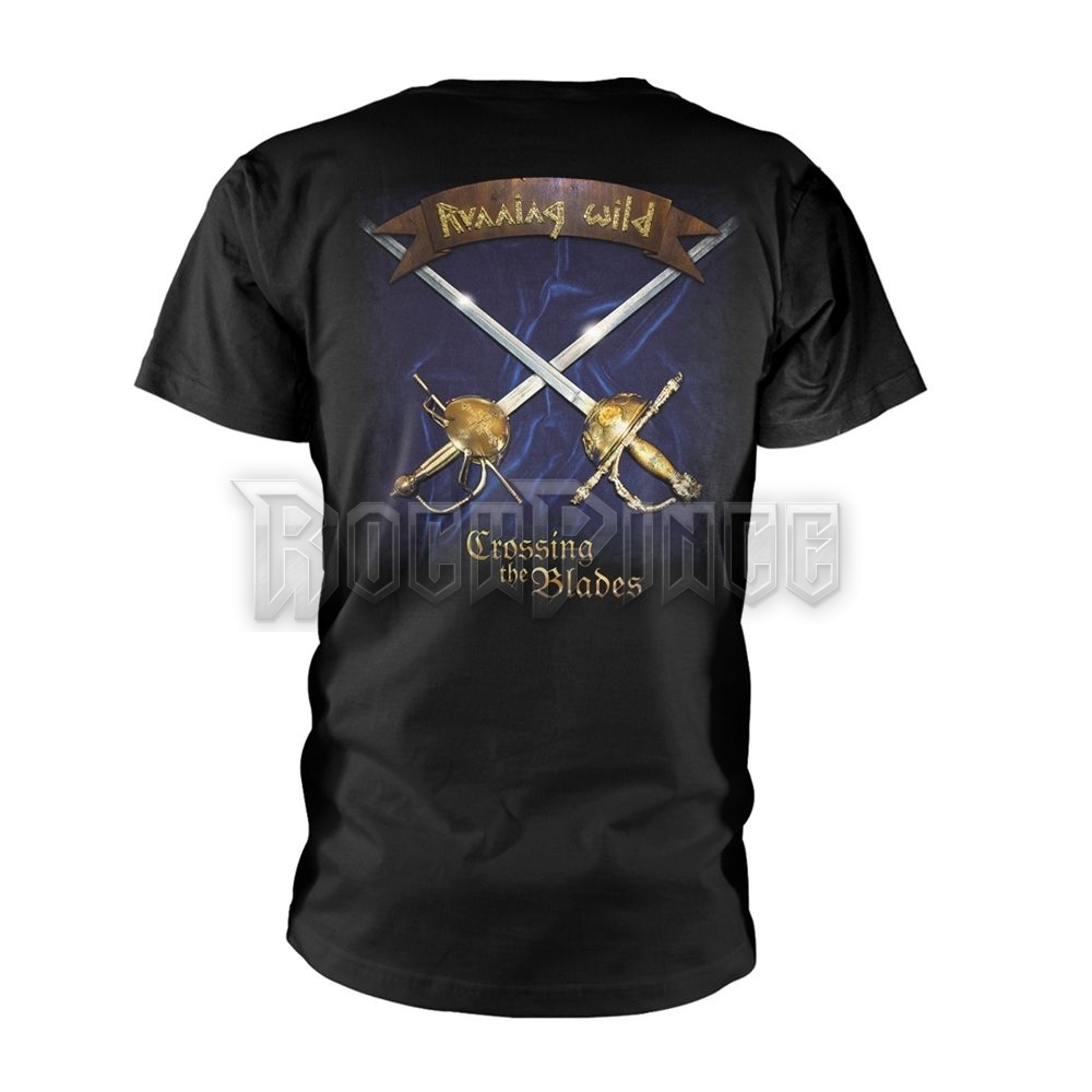 RUNNING WILD - CROSSING THE BLADES - Unisex póló - PH12775