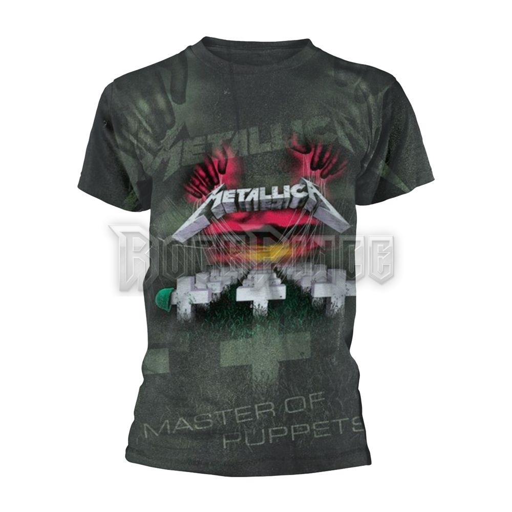 METALLICA - MASTER OF PUPPETS (ALL OVER) - Unisex póló - PHDMTLTSCHMOP