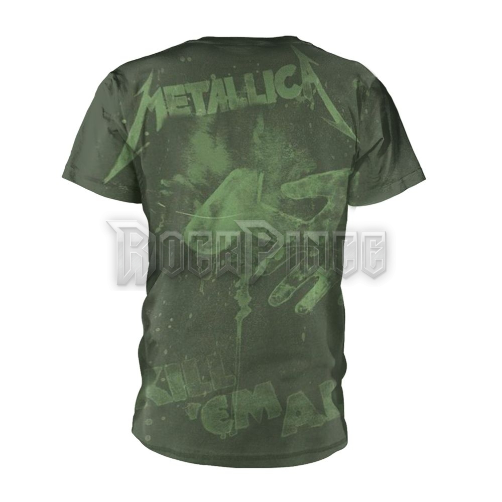 METALLICA - KILL 'EM ALL (ALL OVER) - unisex póló - PHDMTLTSOGKIL