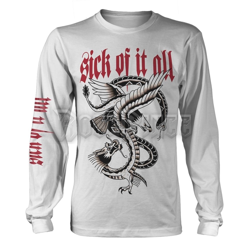 SICK OF IT ALL - EAGLE - Hosszú ujjú póló - PH11388LS