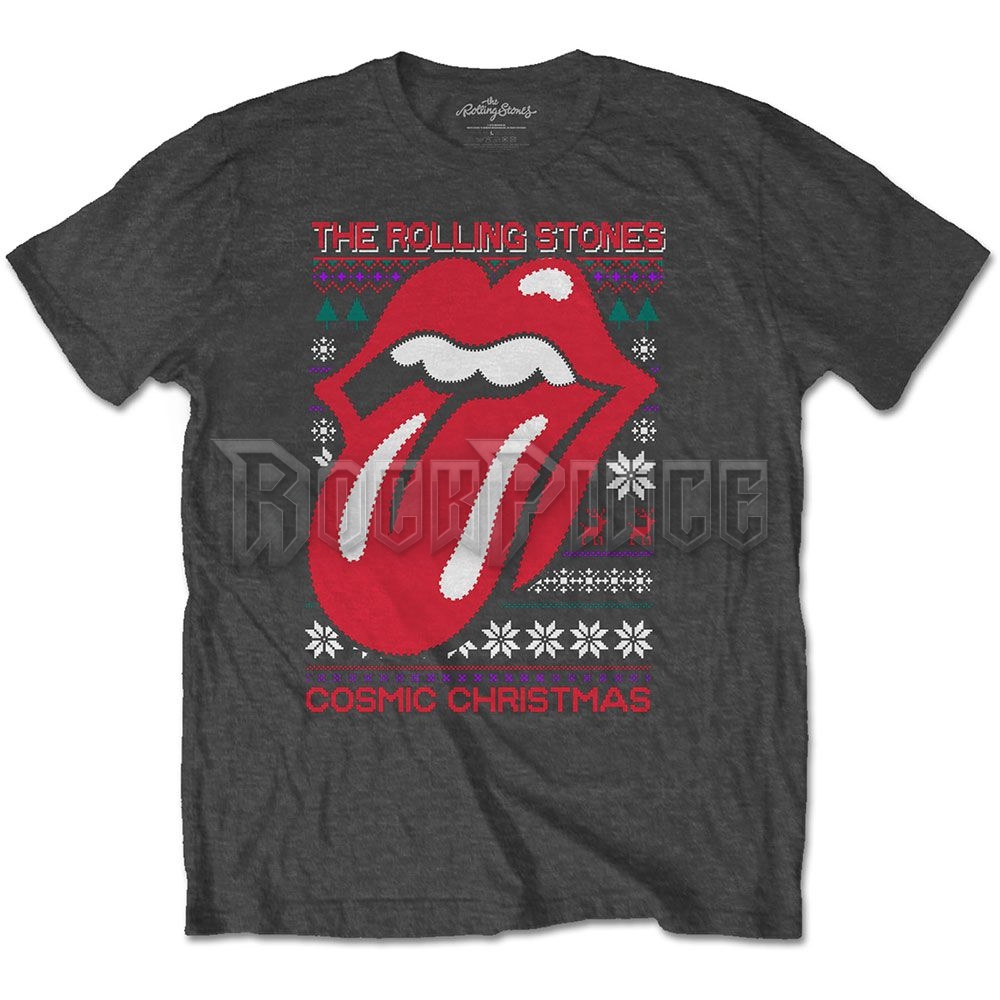 THE ROLLING STONES - COSMIC CHRISTMAS - unisex póló - RSTS151MC