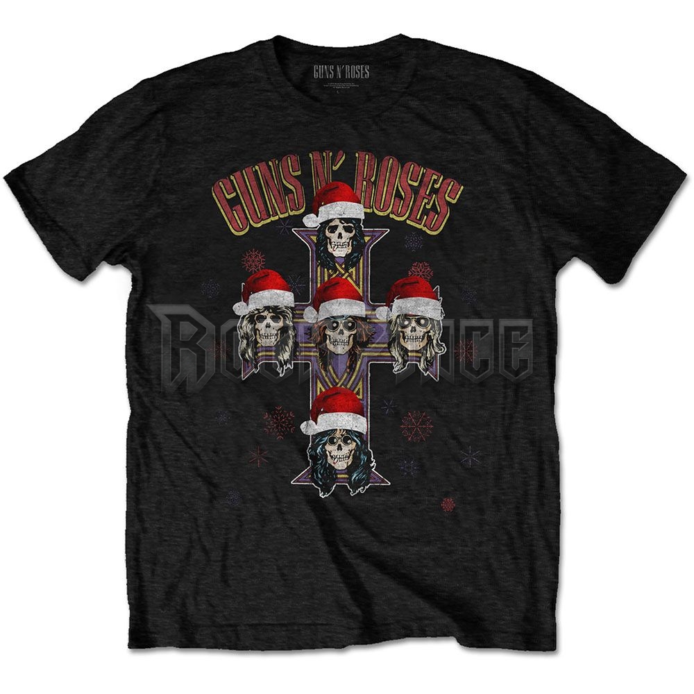 GUNS N' ROSES - APPETITE CHRISTMAS - unisex póló - GNRTS100MB