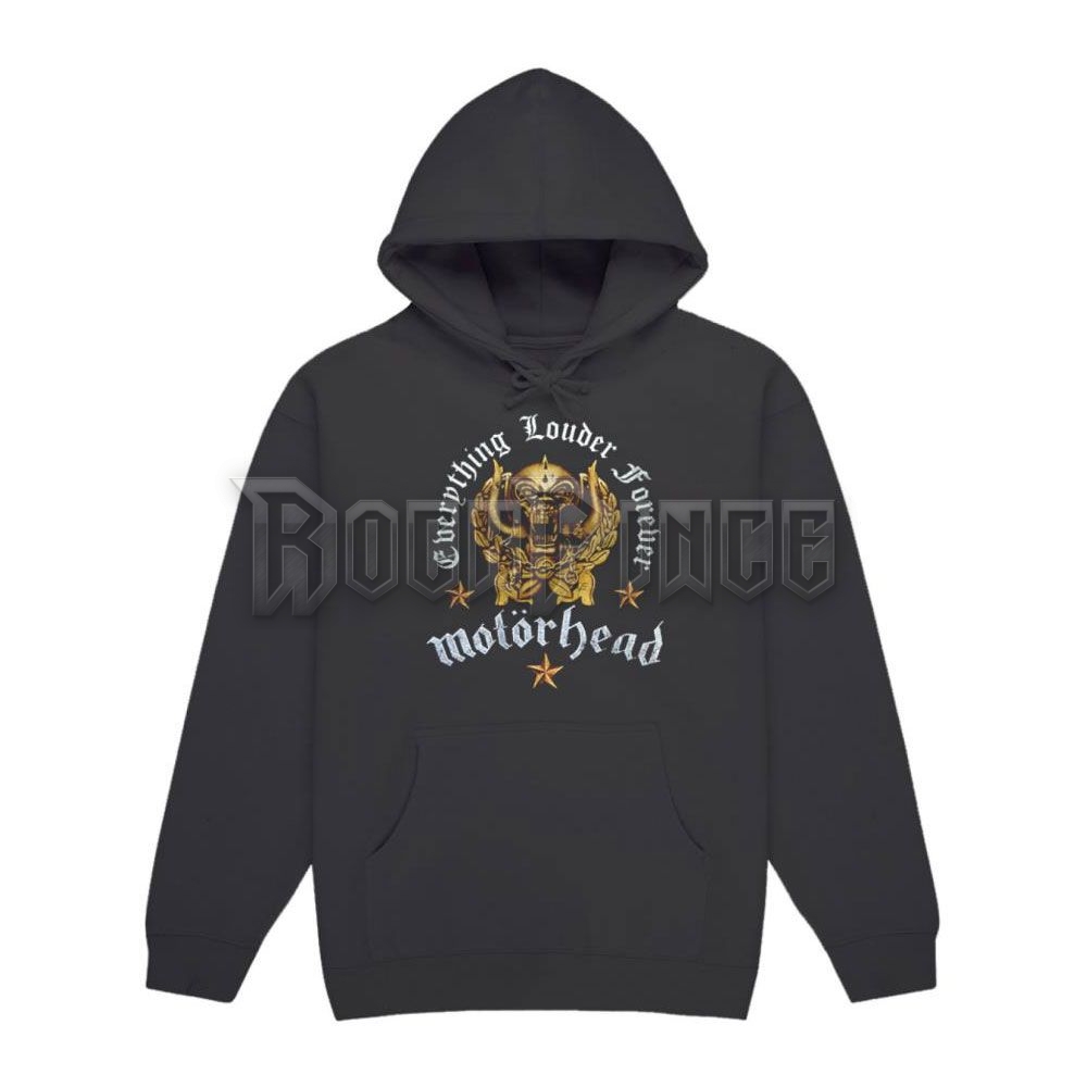 MOTÖRHEAD - EVERYTHING LOUDER FOREVER - unisex kapucnis pulóver - MHEADHOOD59MC