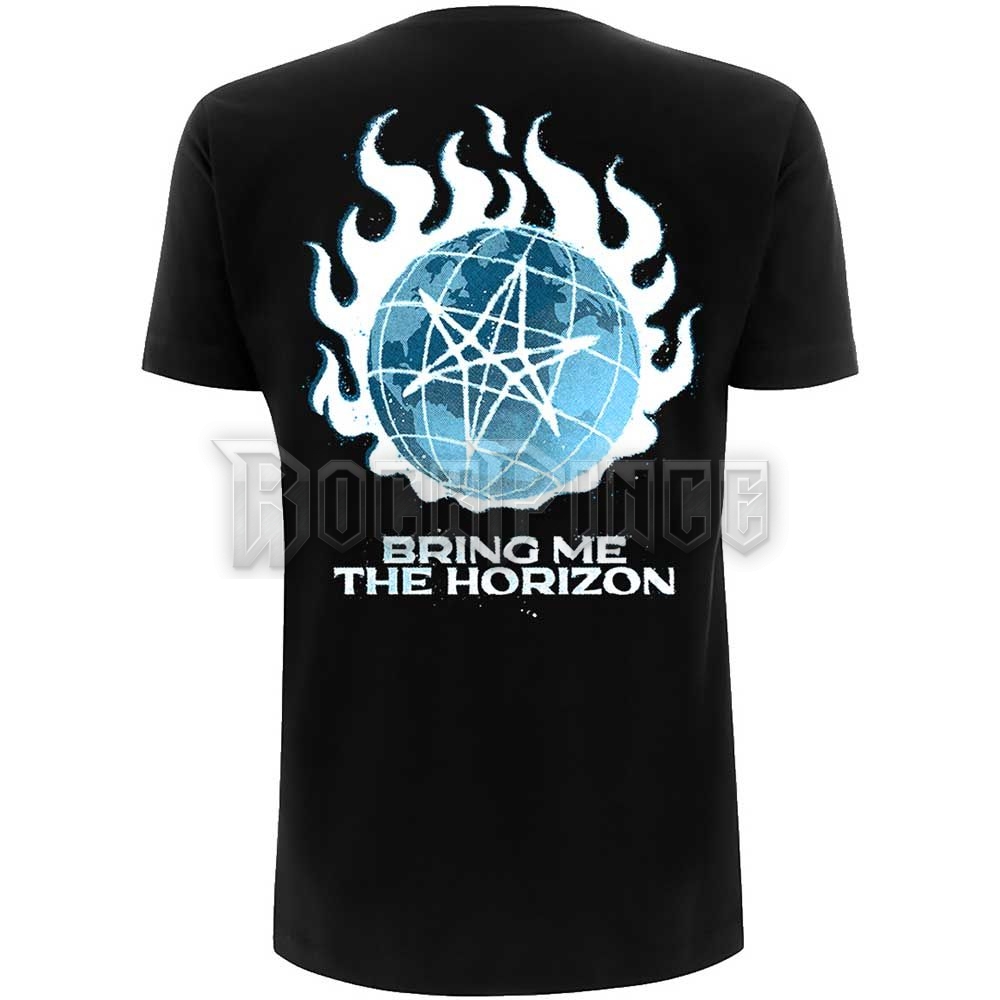 BRING ME THE HORIZON - GLOBE - unisex póló - BMTHTS91MB