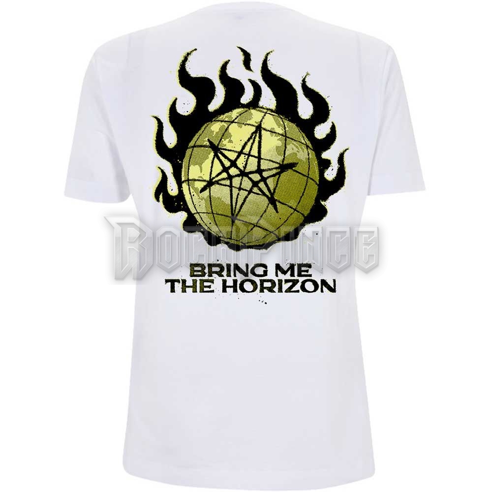 BRING ME THE HORIZON - GLOBE - unisex póló - BMTHTS91MW