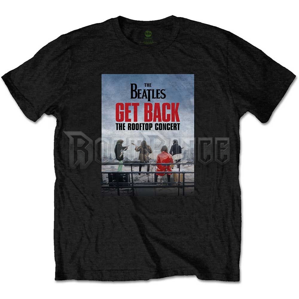 THE BEATLES - Rooftop Concert - unisex póló - BEATTEE437MB