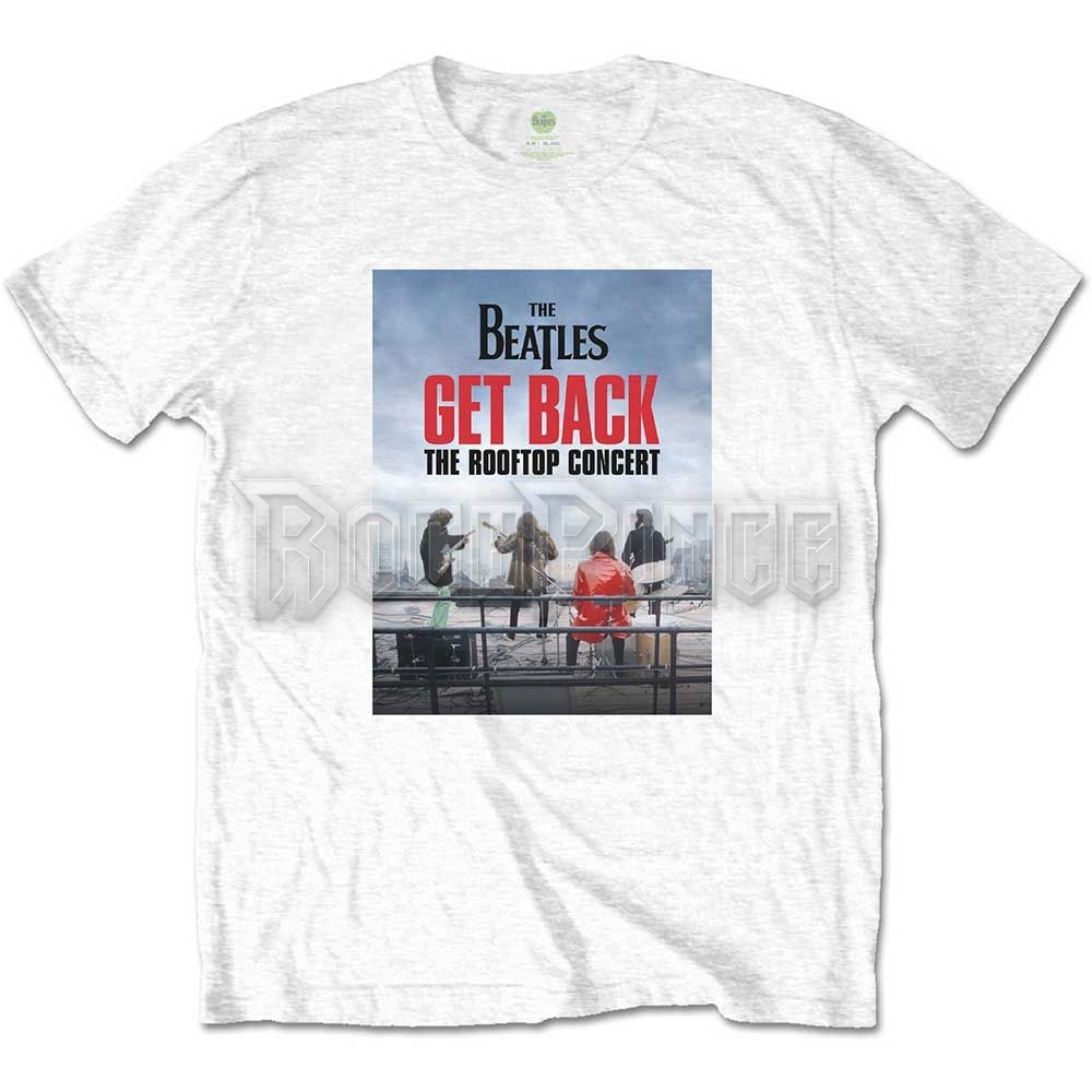 THE BEATLES - Rooftop Concert - unisex póló - BEATTEE437MW