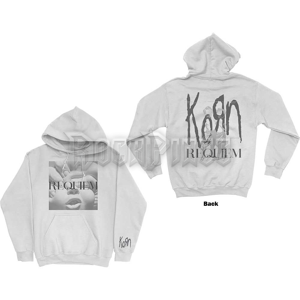 KORN - REQUIEM - unisex kapucnis pulóver - KORNHD15MW / PHD12812HSW