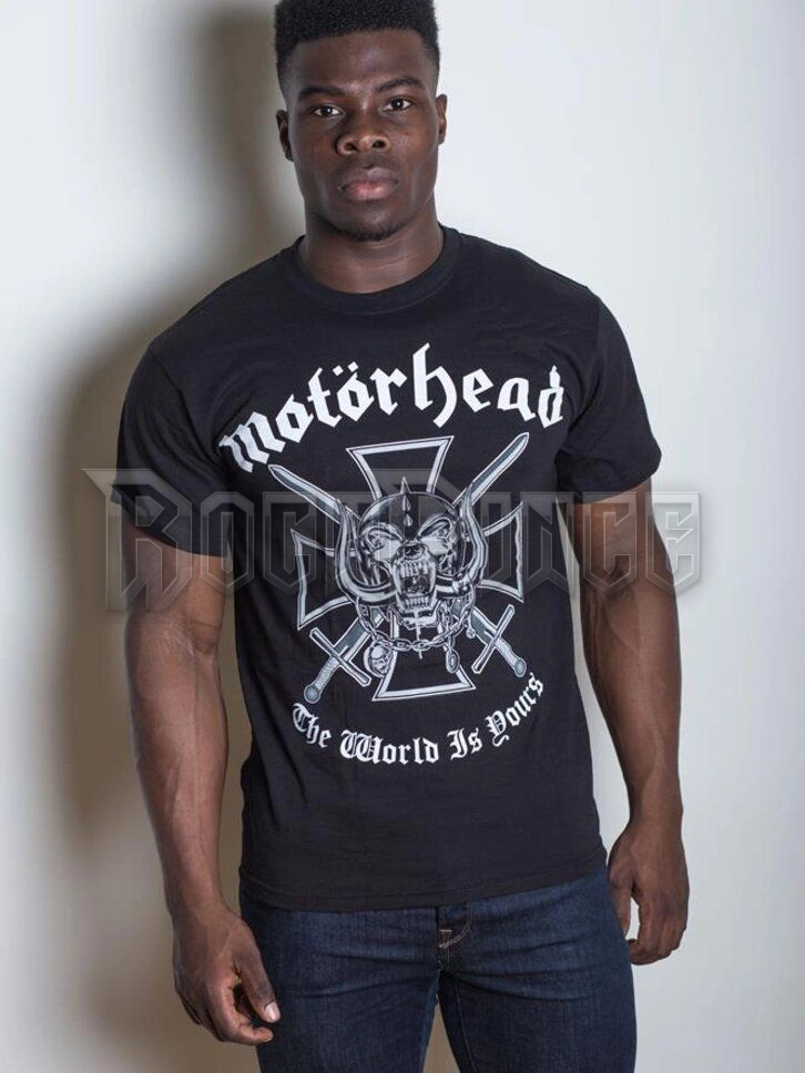 MOTÖRHEAD - IRON CROSS - unisex póló - MHEADTEE03MB