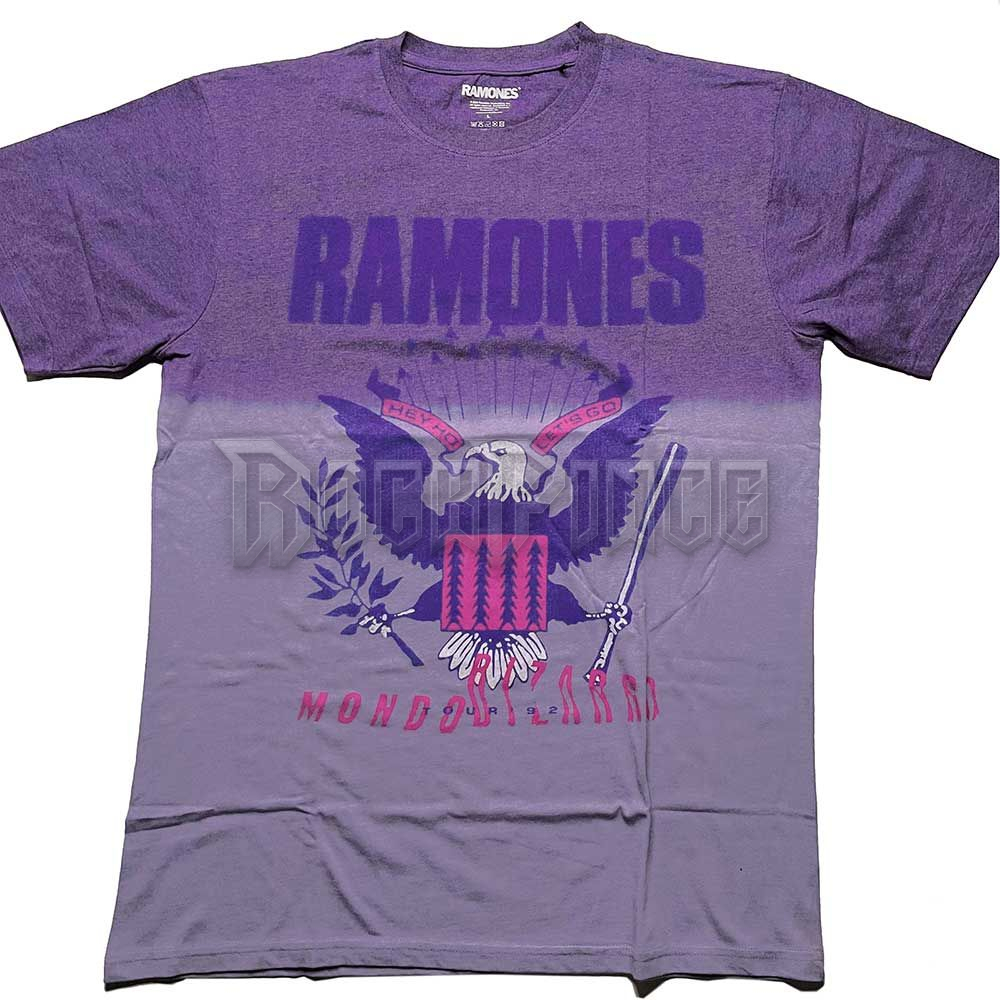 RAMONES - MONDO BIZARRO - unisex póló - RATS63MDD