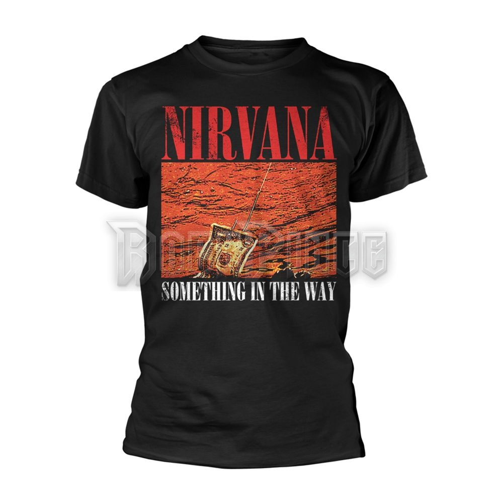 NIRVANA - SOMETHING IN THE WAY - unisex póló - MTRAF10840246