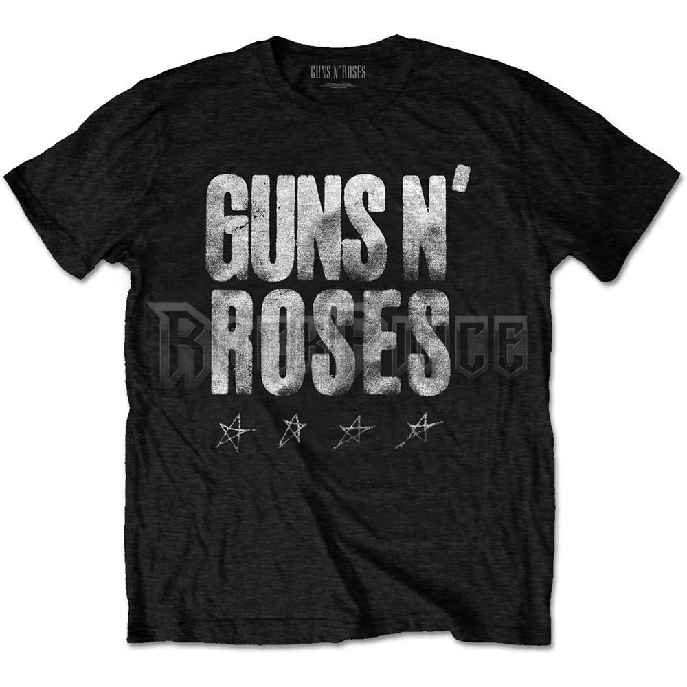 GUNS N' ROSES - PARADISE CITY STARS - unisex póló - GNRTS121MB