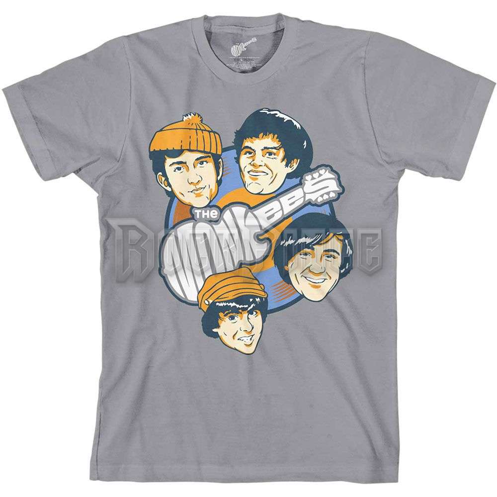 The Monkees - Vinyl Heads - unisex póló - MONKTS04MG