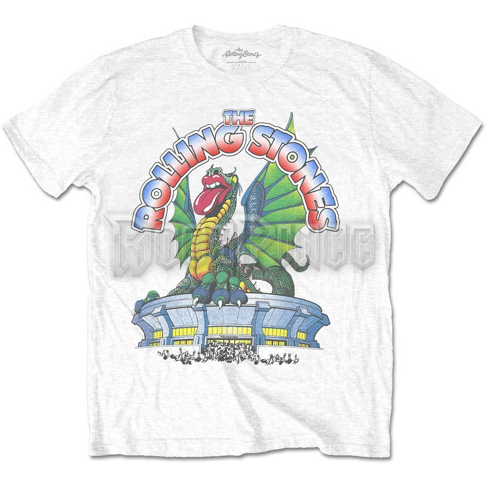 The Rolling Stones - 81 Tour Dragon - unisex póló - RSTS196MW