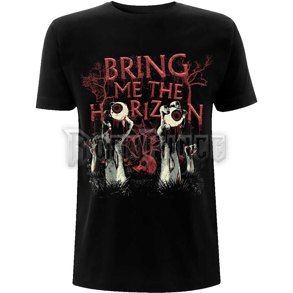 Bring Me The Horizon - Graveyard Eyes - unisex póló - BMTHTS95MB