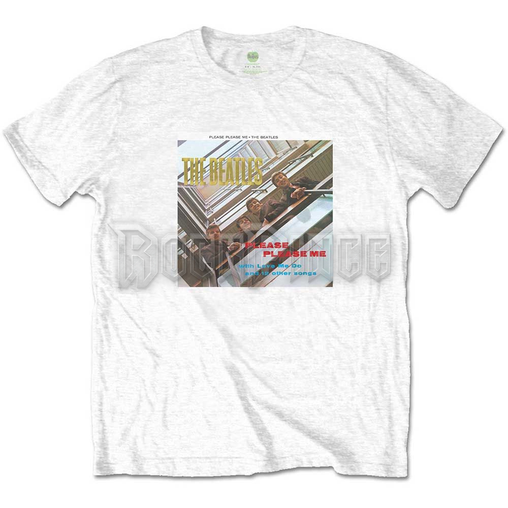 The Beatles - Please Please Me Gold - unisex póló - BEATTEE438MW