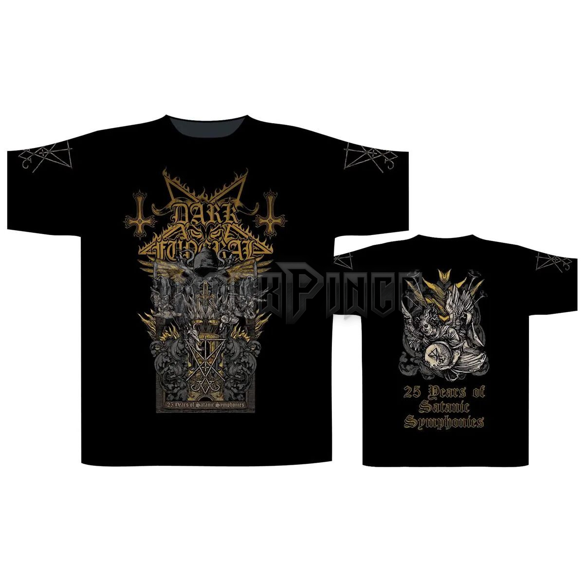 DARK FUNERAL - 25 YEARS OF SATANIC SYMPHONIES - unisex póló - ST2273