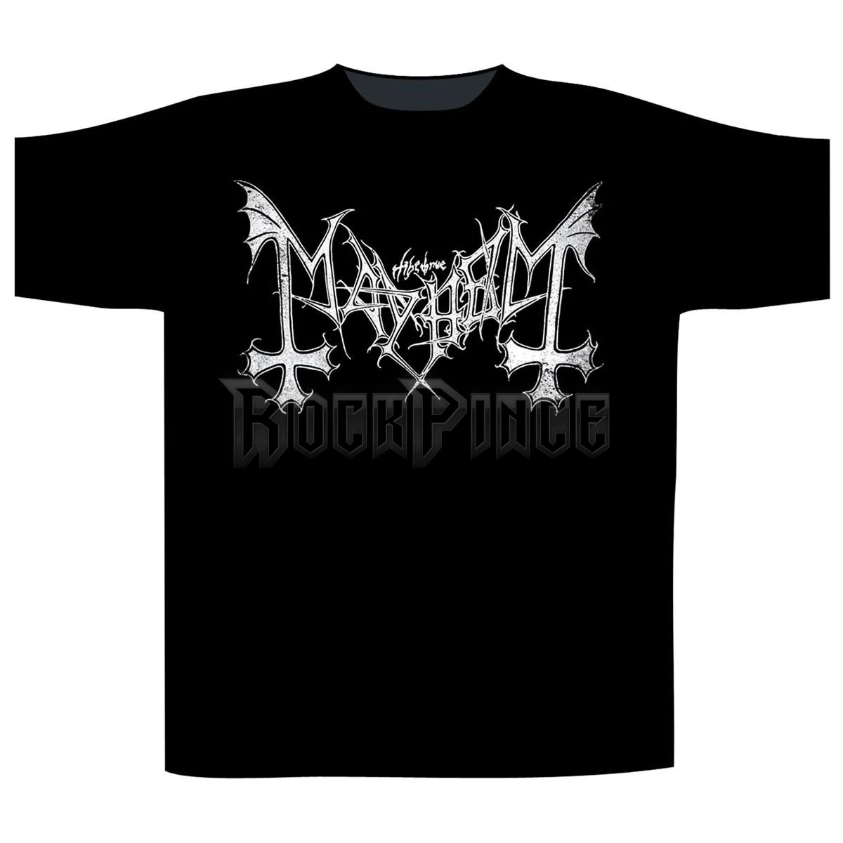 MAYHEM - DISTRESSED LOGO - unisex póló - ST2249-TDM