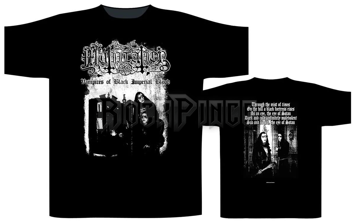 MUTIILATION - VAMPIRES OF BLACK IMPERIAL BLOOD - unisex póló - ST2475