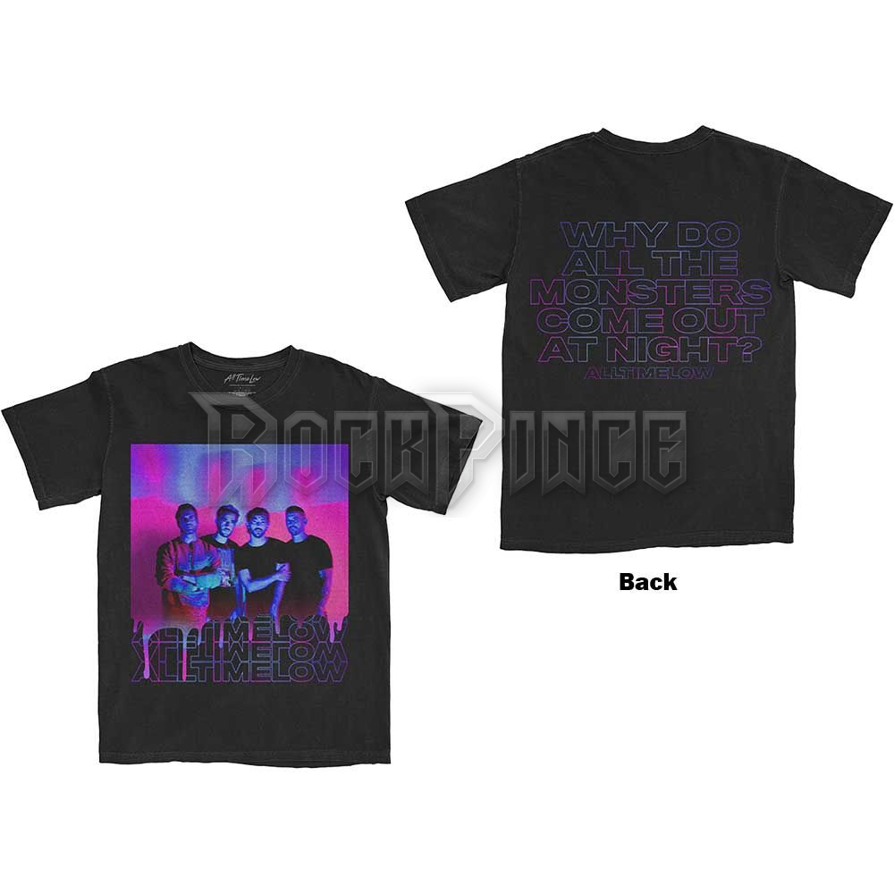 All Time Low - Blurry Monster - unisex póló - ATLTS04MB