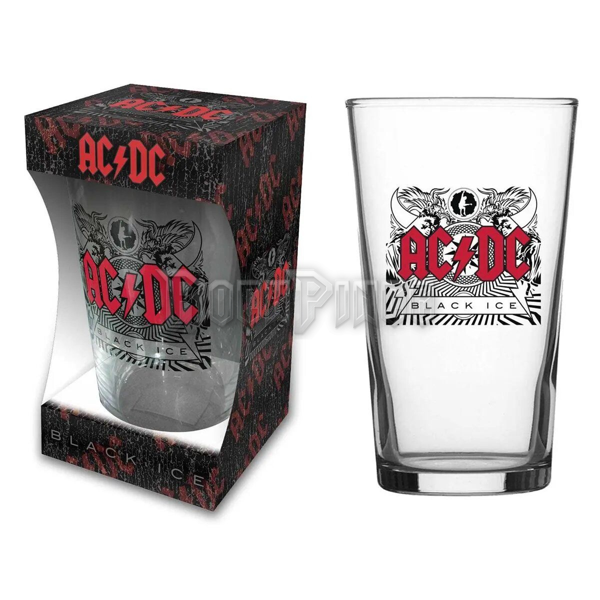 AC/DC - BLACK ICE - söröspohár - BG109