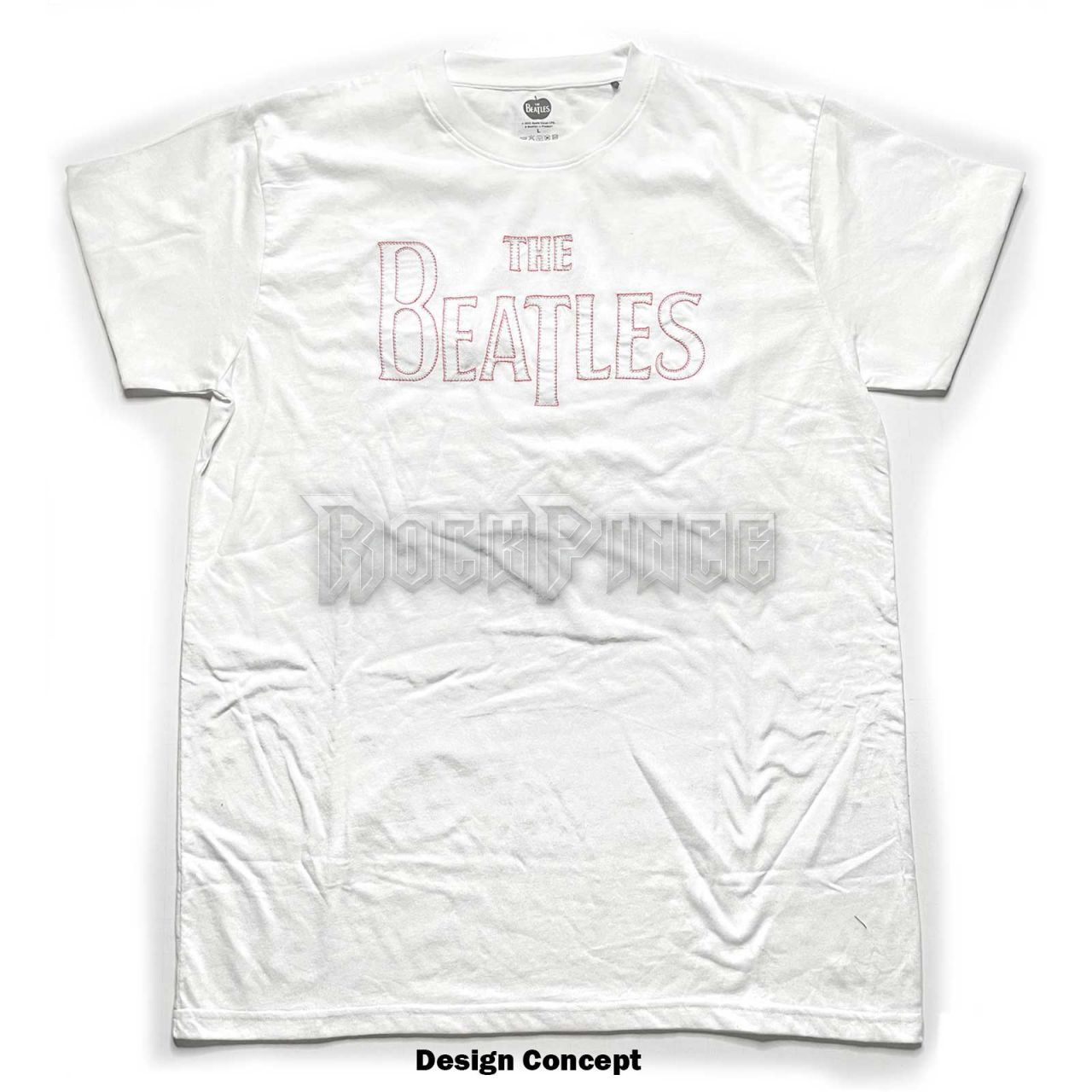 The Beatles - Drop T Logo - unisex póló - BEATTEE480MW