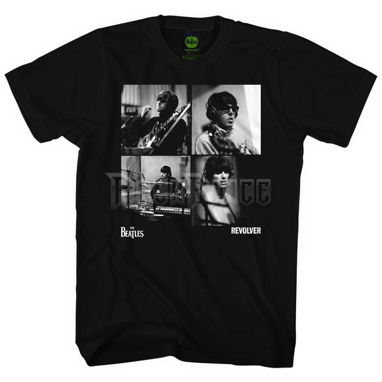 The Beatles - Revolver Studio Shots - unisex póló - BEATTEE493MB