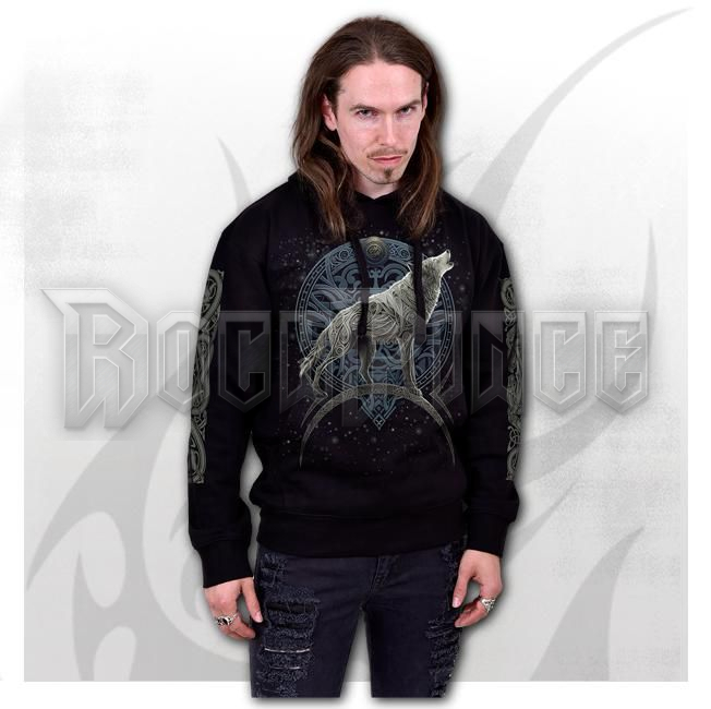 CELTIC WOLF - Hoody Black - T220M451