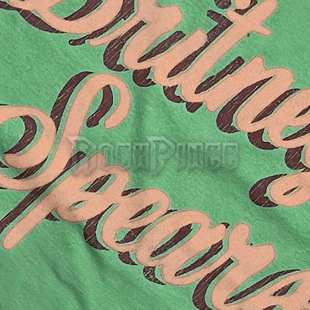 Britney Spears - Retro Text - unisex póló - BRITTS03MGR