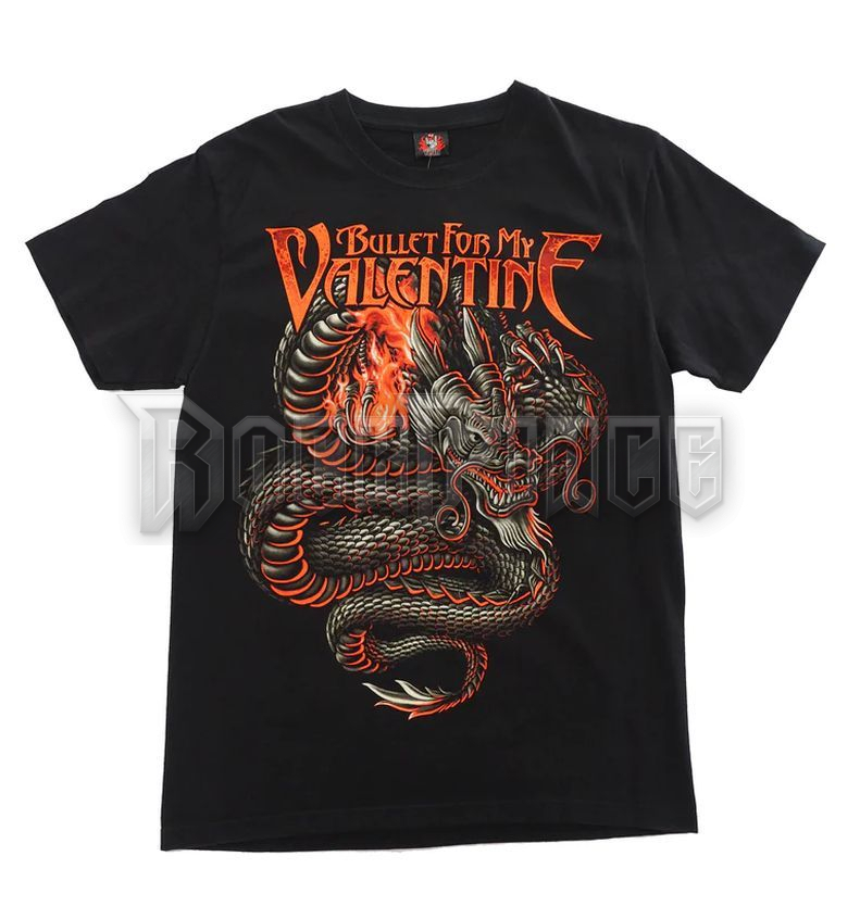 BULLET FOR MY VALENTINE - DRAGON - UNISEX PÓLÓ