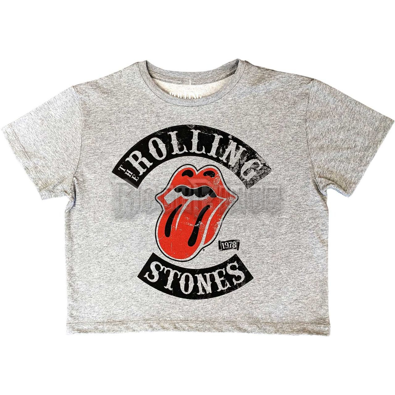 The Rolling Stones - Tour '78 - női crop top - RSCT52LG