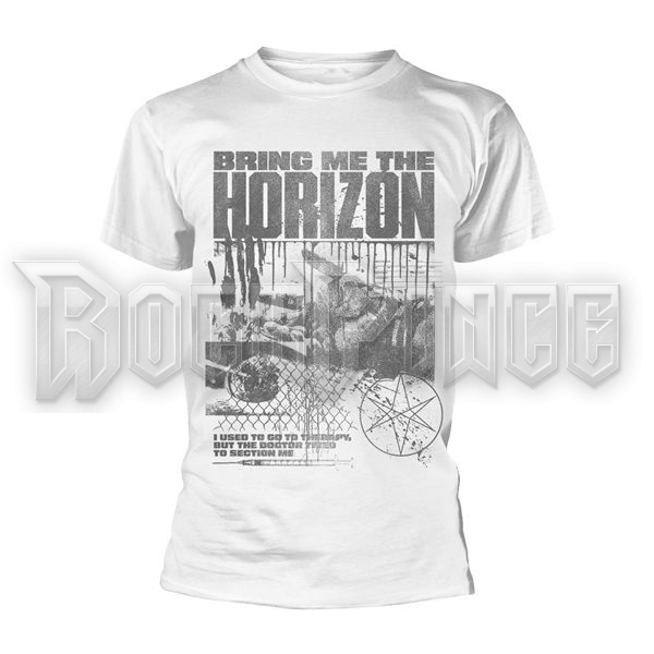 BRING ME THE HORIZON - THERAPY - unisex póló - BMTHTS117MW / PHDBMTHTSWTHERAPY